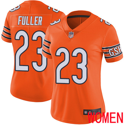 Chicago Bears Limited Orange Women Kyle Fuller Alternate Jersey NFL Football #23 Vapor Untouchable
